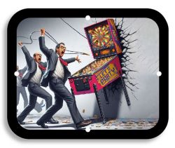 Metal Game Room Sign - Let's Party